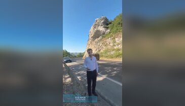Bursa'da devasa kaya alarmı! Altı oyuldu, araçların üstüne düşebilir