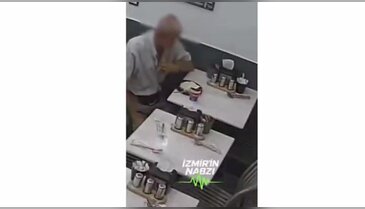 Yaptığı rezilliği kimse görmüyor sandı ama kamera kayıttaydı!