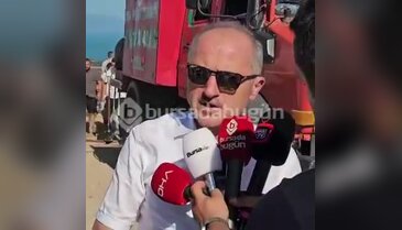 2-Bursa'da yangın başladı! Ekipler olay yerinde...