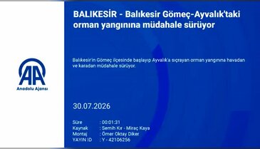 Balıkesir'deki orman yangını büyüdü! Ayvalık'ta mahalleler tahliye edildi