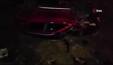 Bursa'da hurdaya dönen araçtan sağ kurtuldu! Sözleri dikkat çekti