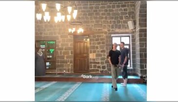 Camide çekilen görüntüye yorum yağıyor!