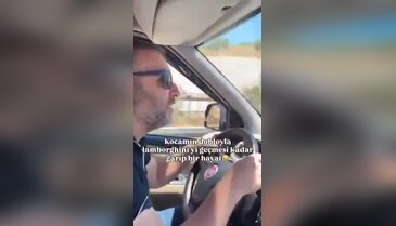 Doblo ile Lamborghini'yi solladı! Tepkisine bakın...
