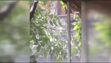 Baba istemeden oğlunun iş yerini yaktı!