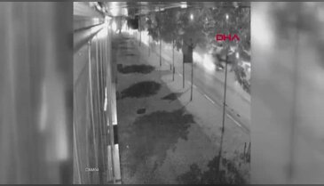 Bursa'da kahreden kaza anı kamerada! Çarpmanın etkisiyle metrelerce savruldu
