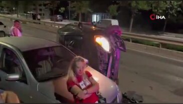 Bursa'da alkollü sürücü kaza sonrası tavırlarıyla gündem oldu!
