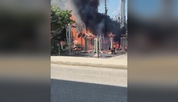 Çöplük alanda çıkan yangın korkuttu! Yerleşim yerlerine sıçramadan söndürüldü...