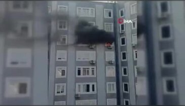 Apartmanda can pazarı! Alevler üst kata sıçradı, yakınları sinir krizi geçirdi...