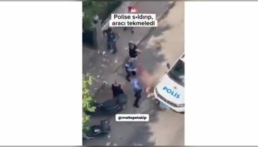 Çıplak gezen şahıs sokağı birbirine kattı, polislere saldırdı!