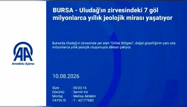Uludağ'daki 7 göl hakkında şaşırtan gerçek!