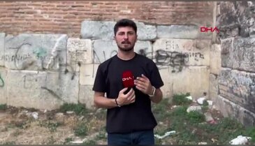 Bursa'da tarihi surlara büyük ayıp! Defalarca temizlense de devam ediyor...