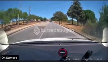 Bursa'da kazaya ramak kala! Hem kurallara uymadı, hem tehditler savurdu...