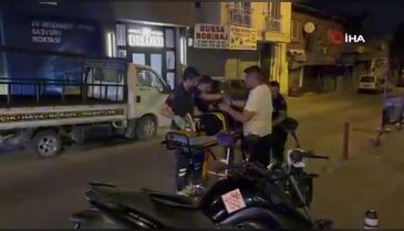 Bursa'da motosiklet kazası! Kadın sürücü yaralandı