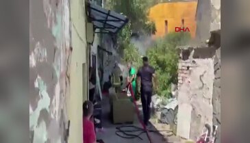 Bursa'da alev alev yandı! Kullanılamaz halde...