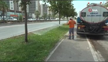 Osmangazi'de yeşil alanlarda titiz çalışma