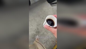 Duyanlar şaşıp kalıyor! Genç kız, o anları kayda alıp paylaştı