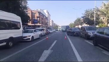 Bursa'da tankerin çarptığı yaşlı adam ağır yaralandı!