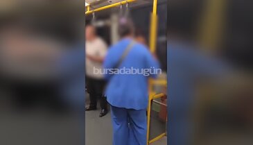 Bursa metrosunda ağızları açık bırakan görüntü!