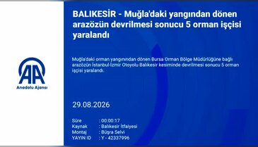 Bursa ekibinin dönüşü kabusa döndü! Arazöz devrildi, 5 yaralı...