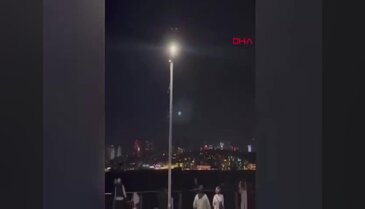 Üsküdar sahilinde dikkat çeken anons! Polis dronu havadan uyardı