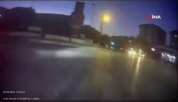 Bursa'da kırmızı ışıkta geçti, pişkinliği pes dedirtti! O anlar kamerada