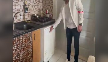 31 yıl hapis cezasıyla aranıyordu, bulaşık makinesinden çıktı...
