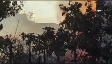 Elektrikli araç şarj istasyonunda çıkan yangın daireye sıçradı