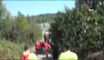 Kaybolan çocuğuna kavuşan anne sevinçten bayıldı