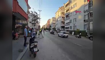 Mudanya'da motosiklet kazası: Yaya ve yolcu yaralandı