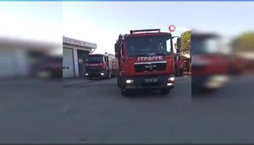 Bursa'dan Antalya'daki orman yangınına destek!