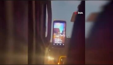 Bursa'da yolcu taşırken canlı yayın yaptı! Cezası ağır oldu