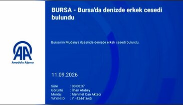 Bursa'da sahilde erkek cesedi bulundu