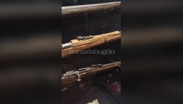 Kaçarken saklamışlar! Bursa'da yunan askerlerinin gizlediği silahlar ortaya çıktı