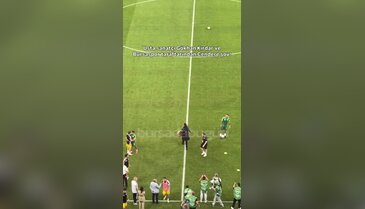 Bursaspor taraftarından Kırdar eşliğinde 'Cendere' şov!