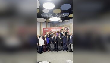 Bursa'da gaziler unutulmadı! Anlamlı buluşmada bir araya geldiler...