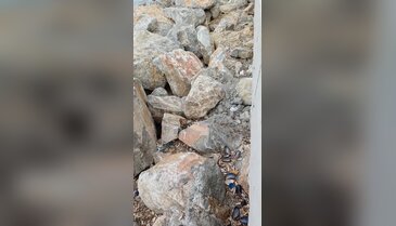 Bursa'da denize doğru çöp manzarası!