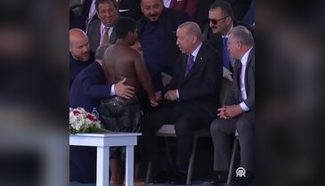 'Yağlı Güreş Cumhurbaşkanlığı Kupası' törenine damga vurdu!
