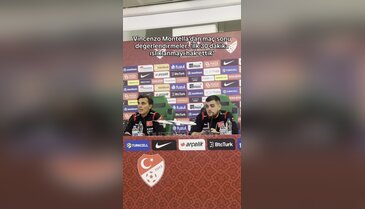 Bursa'da İtalya karşısında ağır yenilgi! Montella'dan maç sonu değerlendirmeler...