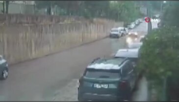 Bursa'da feci kaza! Seyir halindeyken çarptı, takla attı