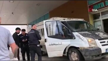 Bursa'da korkutan kaza! Kamyonetin üzerinden düştü