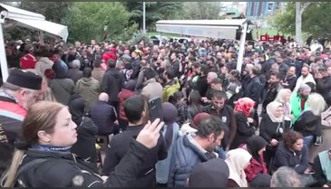 Ağlatan görüntü! Son yolculuğuna böyle uğurlandı
