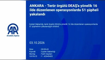 Terör örgütü DEAŞ'a yönelik operasyon! Bursa da dahil...