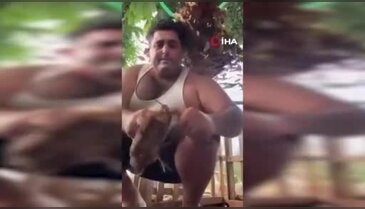 İnfial yaratan görüntü! Neyse ki yaptığı yanına kar kalmadı