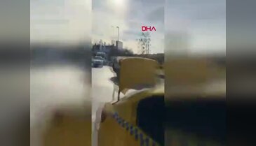 Taksici ve yolcu arasında yardım tartışması: "Ben nakliyeci değilim"