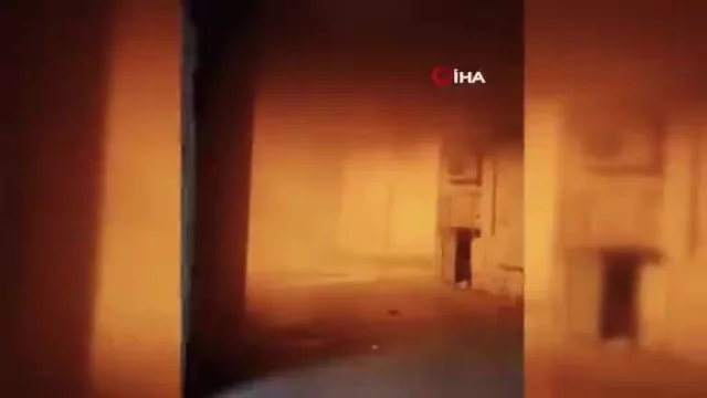 Otoparkta çıkan yangın binaya sıçradı: O anlar kamerada - Bursadabugun.com